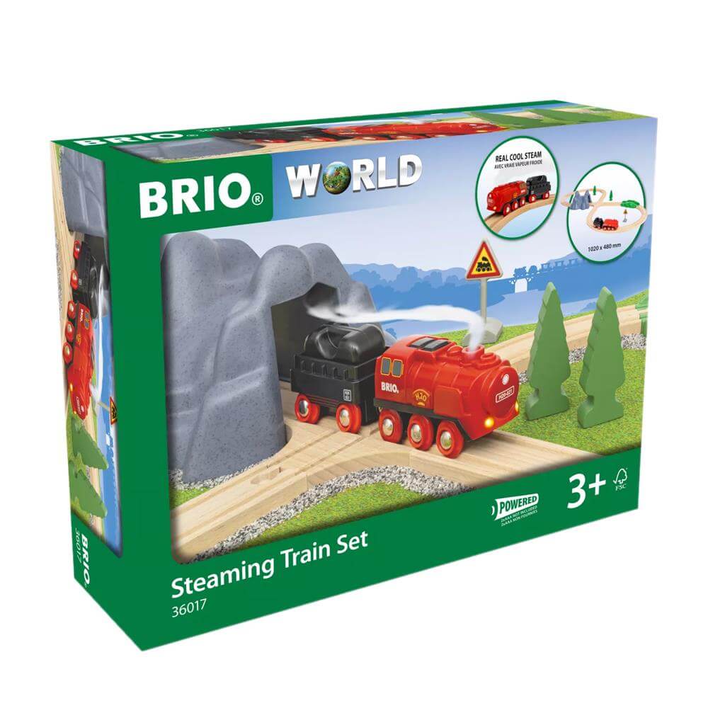Brio World Steaming Train Set 36017